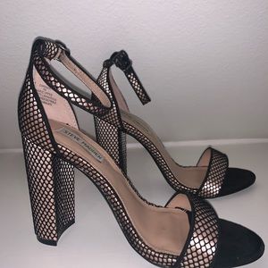 Steve Madden Fishnet Heels